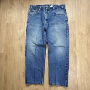 Vintage 80s Levi's 505 Straight Leg Jeans 38x26.5* Made in USA Light Fading